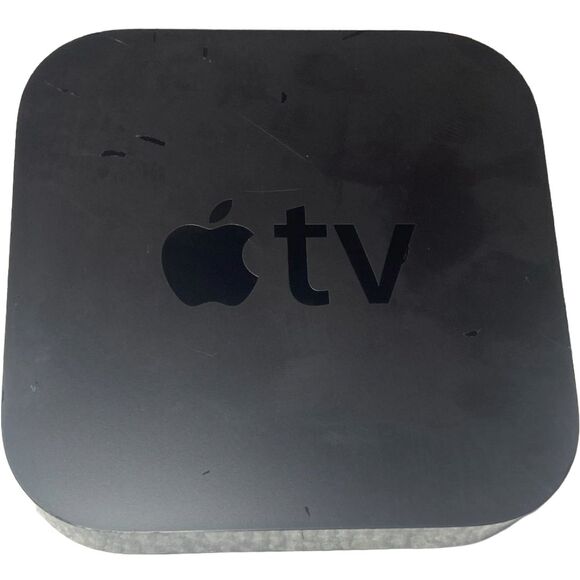 Apple TV 3rd Gen A1427 8GB 1080p HD Media Streamer Black Device Only WiFi HDMI - Picture 4 of 6